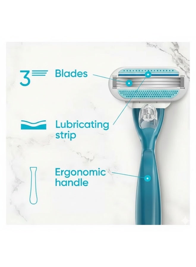 Venus Gillette Venus Smooth Blades x4 multicolour - Image 2